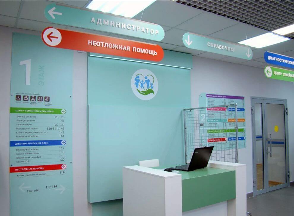 Форматы рекламы в клиниках для диагностического центра 17